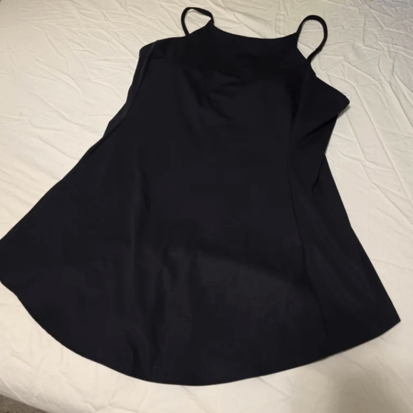60s dress black and white Dark In Love Scissors Stripes 60's Dress Black White main image 1